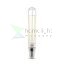LED filament dekor izzó - T20- 4 watt - E14