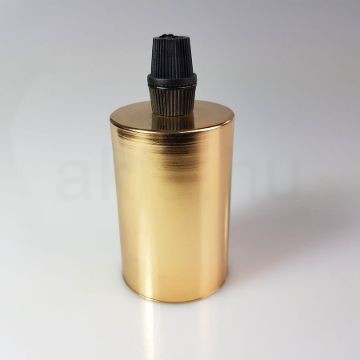 Fém E27 foglalat arany