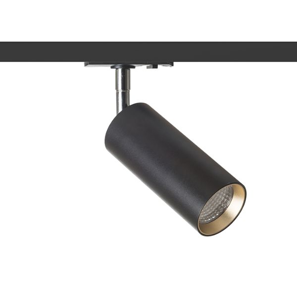 Kép MAVRO DIMM egyfázisú áramkörös sínre fekete/aranysárga  230V LED 12W 38°  3000K