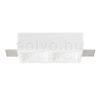Kép QUO SQ II süllyesztett lámpa  gipsz 230V LED GU10 2x8W