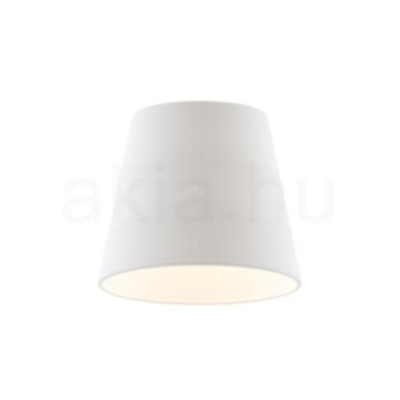 Kép NIZZA 18/15 lámpabúra  Polycotton fehér/fehér PVC  max. 28W