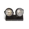 Kép KELLY LED II DIMM fali lámpa fekete 230V LED 2x12W 24° 3000K