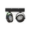 KELLY LED II DIMM fali lámpa fekete 230V LED 2x12W 24° 3000K