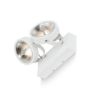 Kép KELLY LED II DIMM fali lámpa fehér 230V LED 2x12W 24° 3000K