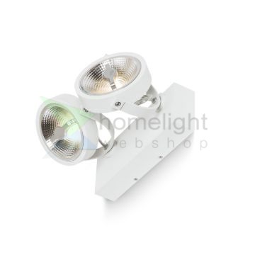 KELLY LED II DIMM fali lámpa fehér 230V LED 2x12W 24° 3000K