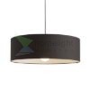 RON 60/19 lámpabúra Polycotton fekete/fehér PVC max. 23W