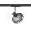 TRICA egyfázisú áramkörös sínre fekete 230V LED GU10 12W