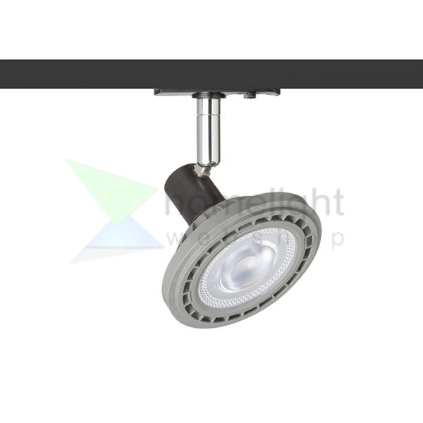 TRICA egyfázisú áramkörös sínre fekete 230V LED GU10 12W