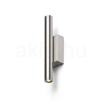 Kép ZANE fali lámpa matt nikkel 230V LED 2x3W 60° IP54 3000K