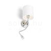Kép VERSINA lámpabúrával fehér króm 230V LED E27 LED 15+3W 25°  3000K