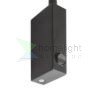 EKE fali lámpa fekete 230V LED 3W 60° 3000K