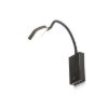 Kép FRISCO W fali lámpa fekete 230V LED 4.2W 120° 3000K