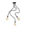 Kép LOYD E27 III függő lámpa fekete  230V LED E27 3x15W