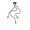 Kép LOYD E27 III függő lámpa fekete  230V LED E27 3x15W