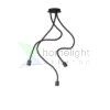 LOYD E27 III függő lámpa fekete  230V LED E27 3x15W
