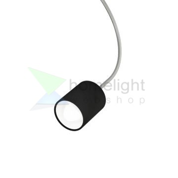 LOYD LED I függő lámpa fekete matt nikkel 230V LED 4.5W 3000K