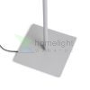 CORTINA asztali lámpatest szürke  230V LED E27 15W