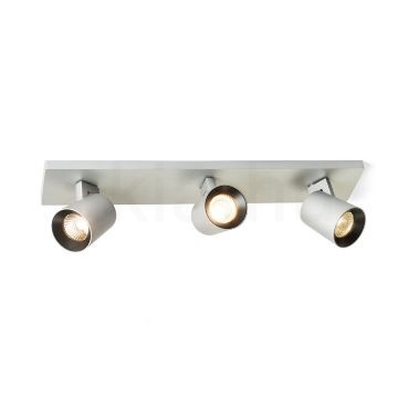 Kép KENNY III felületre szerelhető  szálcsiszolt alumínium/fekete 230V LED GU10 3x8W