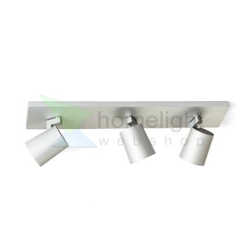 KENNY III felületre szerelhető  szálcsiszolt alumínium/fekete 230V LED GU10 3x8W