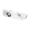 Kép KENNY II felületre szerelhető fehér/fekete  230V LED GU10 2x8W