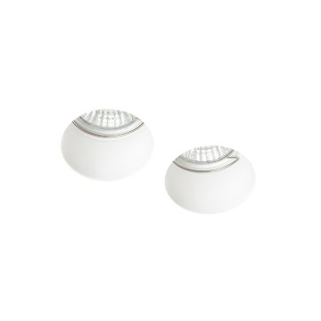 Kép QUO R II süllyesztett lámpa  gipsz 230V LED GU10 2x8W
