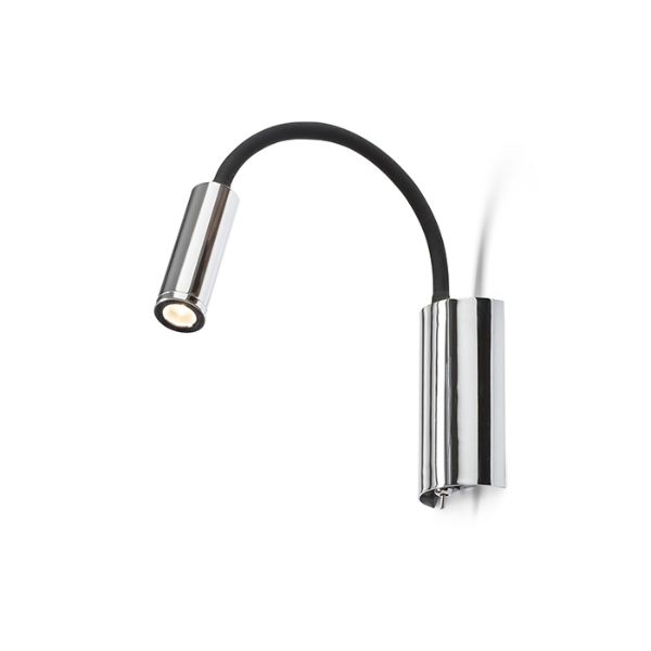 Kép SHOW fali lámpa fekete króm 230V LED 3W 3000K