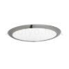 Kép DADA 30 süllyesztett lámpa fekete króm 230V LED 24W 3000K