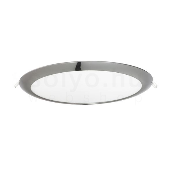 Kép DADA 30 süllyesztett lámpa fekete króm 230V LED 24W 3000K