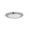 Kép DADA 17 süllyesztett lámpa fekete króm 230V LED 12W 3000K