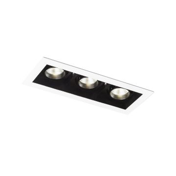 Kép BONDY III süllyesztett lámpa fehér 230V LED 3x7W 24° 3000K