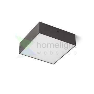 LARISA SQ 17 mennyezeti lámpa fekete  230V LED 15W  3000K