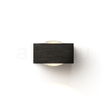 Kép KORSO II fali lámpa fekete elox 230V LED 2x3W 120° IP54 3000K