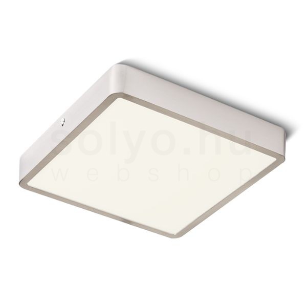 Kép HUE SQ 22 mennyezeti lámpa matt nikkel 230V LED 24W 3000K