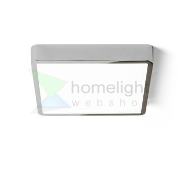 HUE SQ 22 mennyezeti lámpa fekete króm 230V LED 24W 3000K