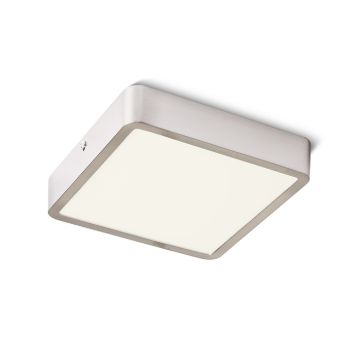 Kép HUE SQ 17 mennyezeti lámpa matt nikkel 230V LED 18W 3000K