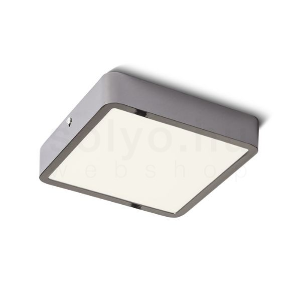 Kép HUE SQ 17 mennyezeti lámpa fekete króm 230V LED 18W 3000K