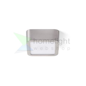 HUE SQ 9 mennyezeti lámpa matt nikkel 230V LED 6W 3000K