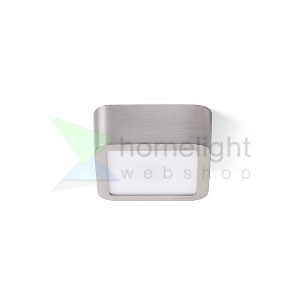 HUE SQ 9 mennyezeti lámpa matt nikkel 230V LED 6W 3000K