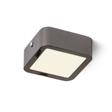 Kép HUE SQ 9 mennyezeti lámpa fekete króm 230V LED 6W 3000K