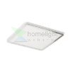HUE SQ 22 süllyesztett lámpa króm 230V LED 24W 3000K