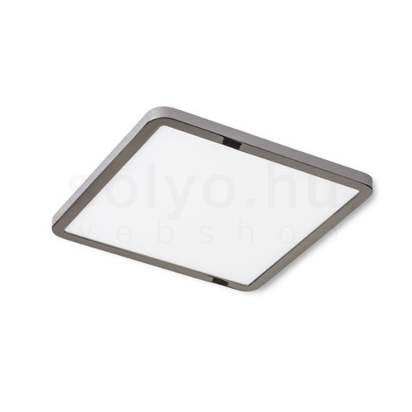 Kép HUE SQ 17 süllyesztett lámpa fekete króm 230V LED 18W 3000K