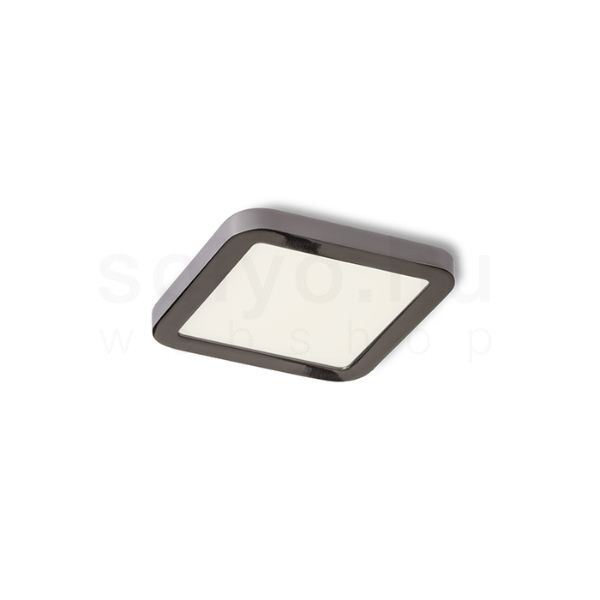 Kép HUE SQ 9 süllyesztett lámpa fekete króm 230V LED 6W 3000K