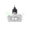 MURO SQ süllyesztett lámpa  matt nikkel 230V LED GU10 8W