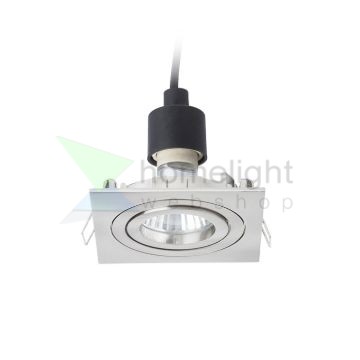 MURO SQ süllyesztett lámpa  matt nikkel 230V LED GU10 8W