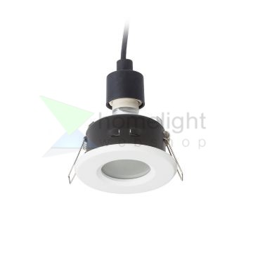APRIORI  fehér szatén üveg 230V GU10 35W IP54