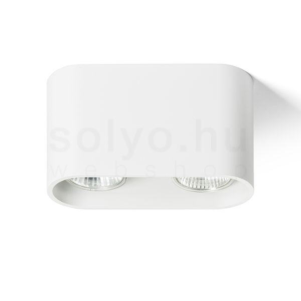 Kép MANTOVA II mennyezeti lámpa matt fehér  230V LED GU10 2x7W