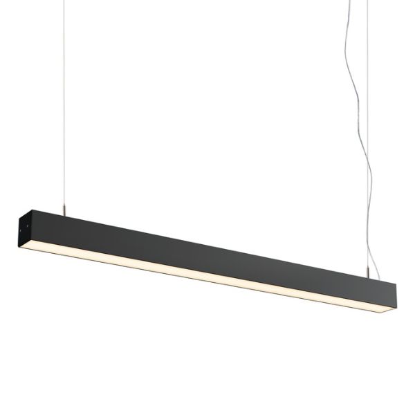Kép PESANTE 75 függő lámpa fekete 230V LED 40W 3000K 