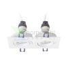 PASADENA GU10 SQ II süllyesztett lámpa fehér  230V LED GU10 2x7W