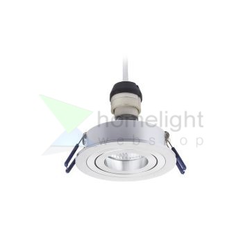 PASADENA GU10 R süllyesztett lámpa  szálcsiszolt alumínium 230V LED GU10 7W