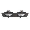 Kép PASADENA G53 SQ II  fekete  230V LED G53 2x15W
